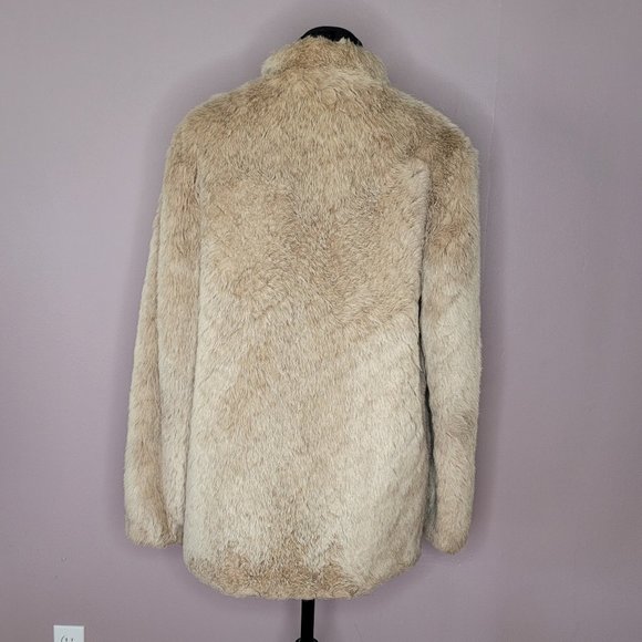 Vintage Dubrowsky + Joseph Faux Fur Coat - Picture 2 of 4